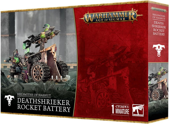 Games Workshop - Warhammer - Age of Sigmar - Helsmiths Of Hashut: Deathshrieker Rocket Battery/Tormentor Bombard