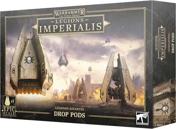 Games Workshop - Warhammer - Legions Imperialis - Legiones Astartes: Legion Drop Pods [EPIC SCALE]