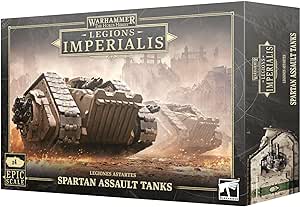 Games Workshop - Warhammer - Legions Imperialis: Spartan Assault Tanks [EPIC SCALE]