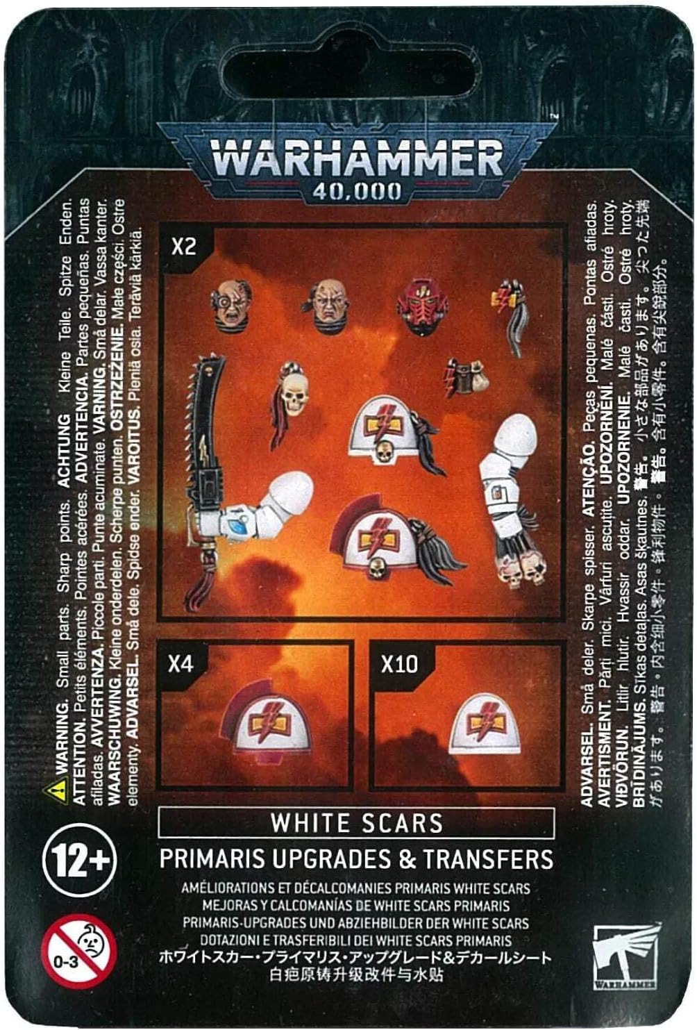 Games Workshop Warhammer 40k - White Scars Primaris Upgrades & Transfers