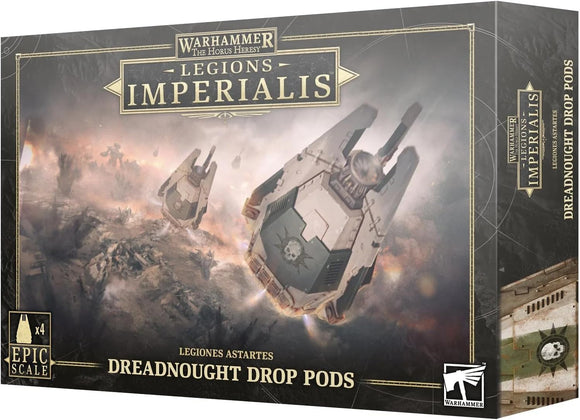 Games Workshop - Warhammer - Horus Heresy - Legions Imperialis: Dreadnought Drop Pods [EPIC SCALE]