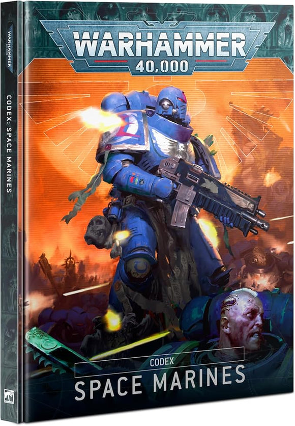 Games Workshop - Warhammer 40,000 - CODEX: Space Marines (10th Edition - 2023), Black