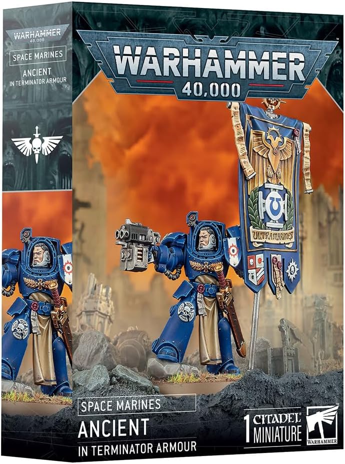Space Marines - Ancient in Terminator Armour Brand New Warhammer Games Workshop