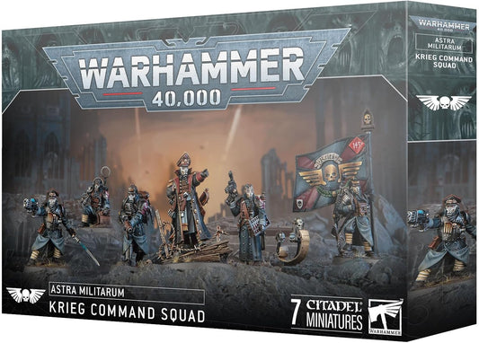 Games Workshop - Warhammer 40,000 - Astra Militarum: Krieg Command Squad