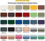 WARHAMMER/CITADEL COLOUR BATTLE READY PAINT GIFT SET BY BUZZ PAINTS