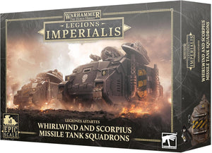 Games Workshop - Warhammer - The Horus Heresy - Legions Imperialis: Whirlwind/Scorpius Missile Tank Squadron [EPIC SCALE]