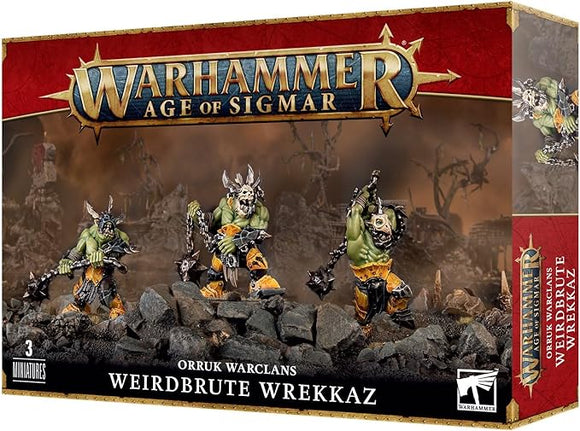 Games Workshop - Age of Sigmar - Orruk Warclans: Weirdbrute Wrekkaz