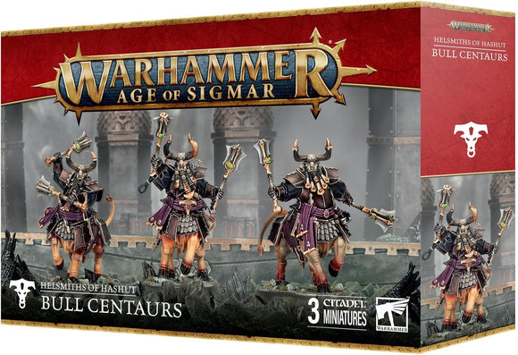 Games Workshop - Warhammer - Age of Sigmar - Helsmiths Of Hashut: Bull Centaurs/Anointed Sentinels.