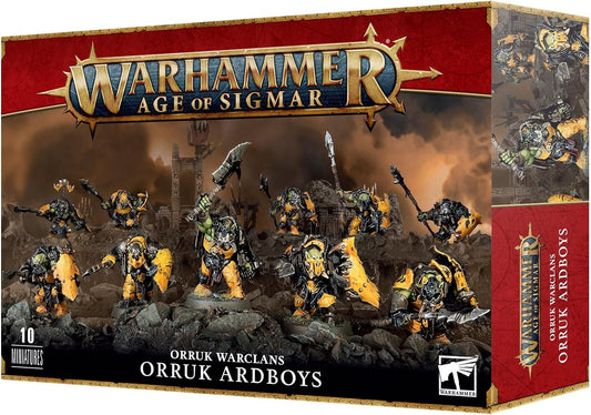 Games Workshop - Age of Sigmar - Orruk Warclans: Orruk Ardboyz (2023)