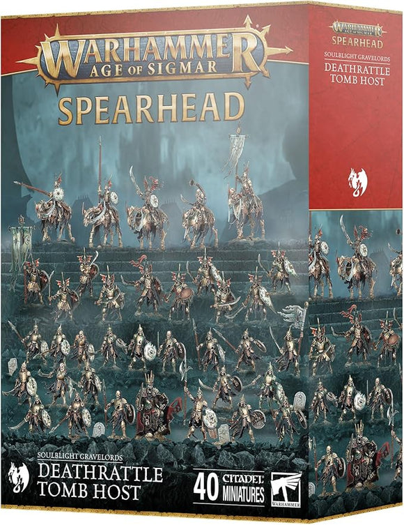 Games Workshop - Warhammer - Age of Sigmar - Spearhead: Soulblight Gravelords - Deathrattle Tomb Host