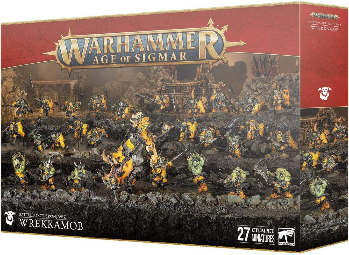 Games Workshop - Warhammer - Age of Sigmar - Battleforce - Ironjawz: Wrekkamob