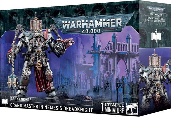Games Workshop - Warhammer 40,000 - Grey Knights: Grand Master in Nemesis Dreadknight
