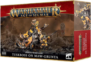 Games Workshop - Age of Sigmar - Orruk Warclans: Tuskboss On Maw-Grunta