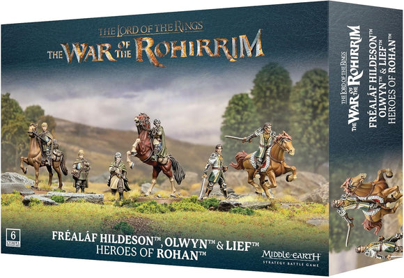 Games Workshop - Middle Earth Strategy Battle Game: Frealaf Hildeson & Olwyn & Lief