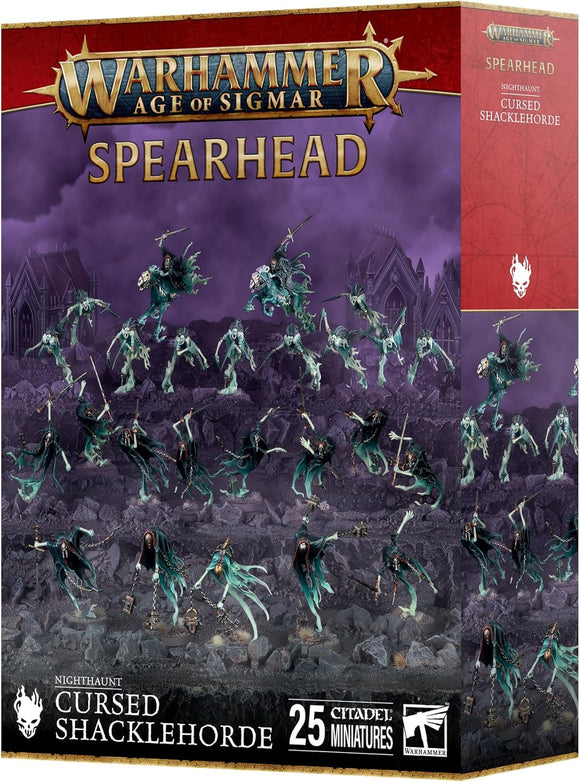 Games Workshop - Age of Sigmar - Spearhead: Nighthaunt - Cursed Shacklehorde (2025 Edition)