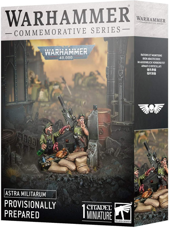 Games Workshop - Warhammer 40,000 - Astra Militarum: Ratlings - Provisionally Prepared (2024 Miniature)