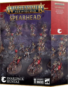 Games Workshop - Warhammer - Age of Sigmar - Spearhead: Gloomspite Gitz - Snarlpack Huntaz