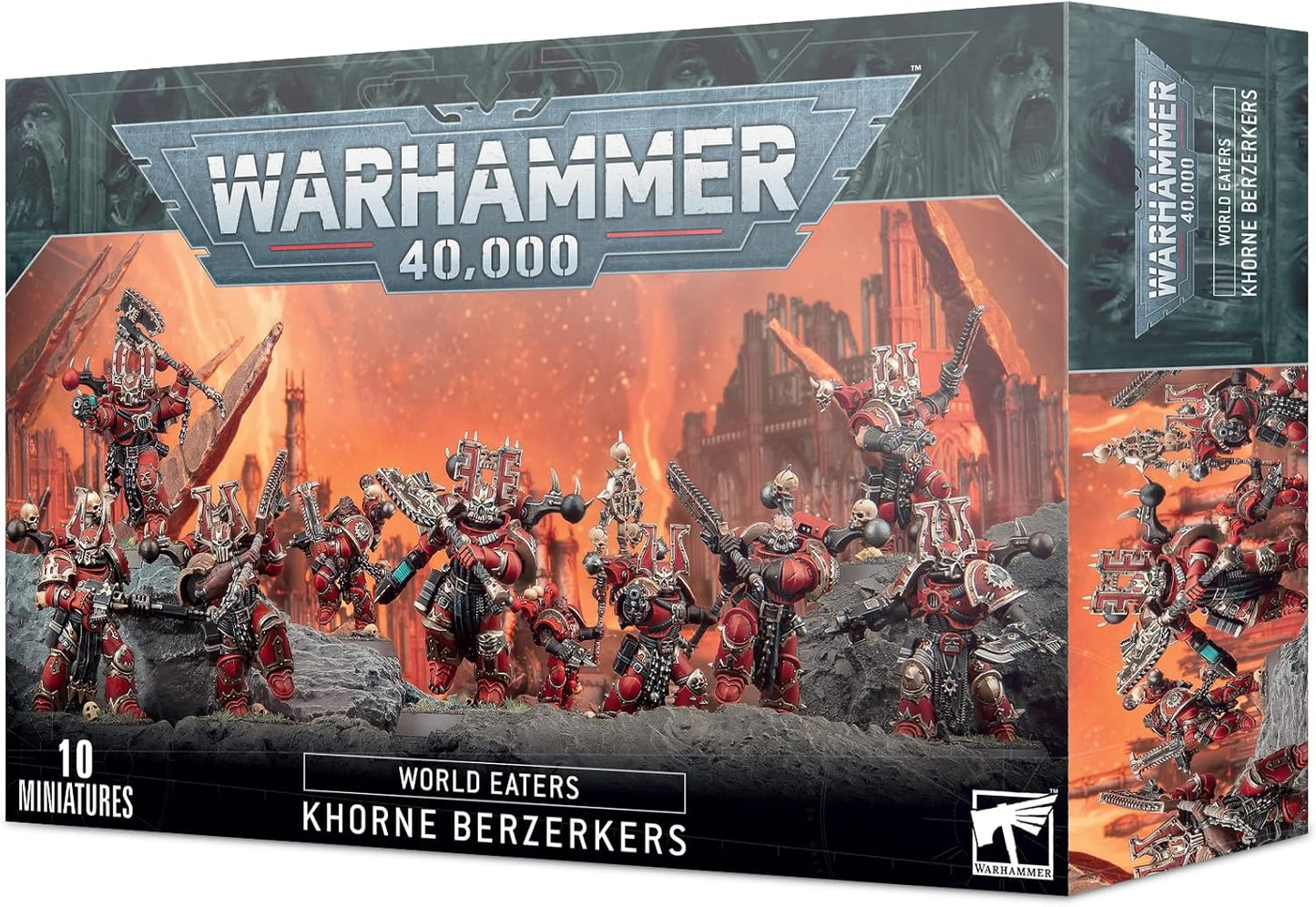 Games Workshop Warhammer 40k - Chaos World Eaters Berserkers of Khorne