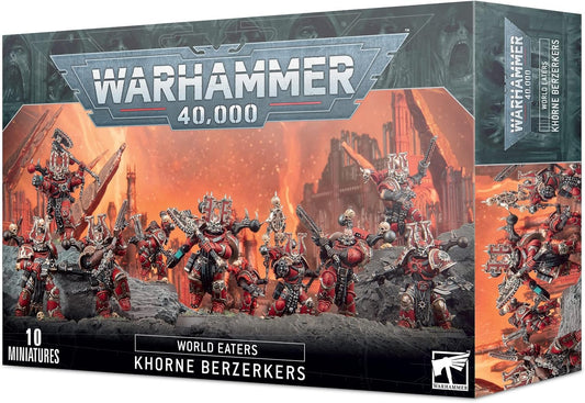 Games Workshop Warhammer 40k - Chaos World Eaters Berserkers of Khorne