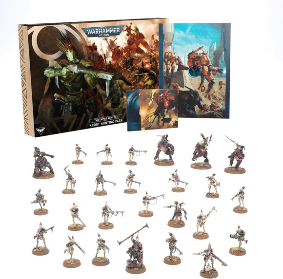 Games Workshop - Warhammer 40,000 - T'au Empire: Kroot Hunting Pack - Army Set (10th Edition - 2024)