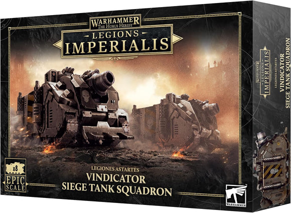 Games Workshop - Warhammer - The Horus Heresy - Legions Imperialis: Vindicator Siege Tank Squadron [EPIC SCALE]