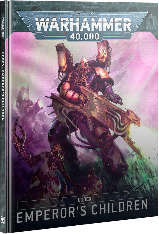 Games Workshop Warhammer 40,000 Codex Emperor's Children Book