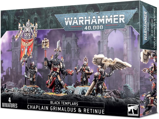 Games Workshop - Warhammer 40,000 - Black Templars: Grimaldus & Retinue
