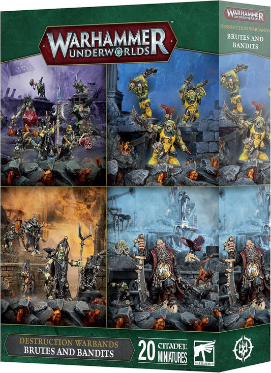 Games Workshop - Warhammer Underworlds: Brutes and Bandits (4 Warband Pack)