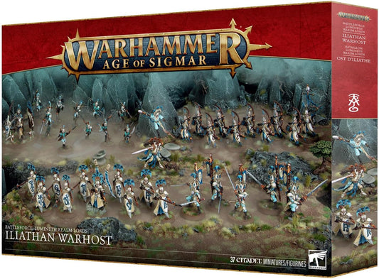 Games Workshop - Warhammer - Age of Sigmar - Battleforce - Lumineth Realmlords - Iliathan Warhost (Boxed Set)