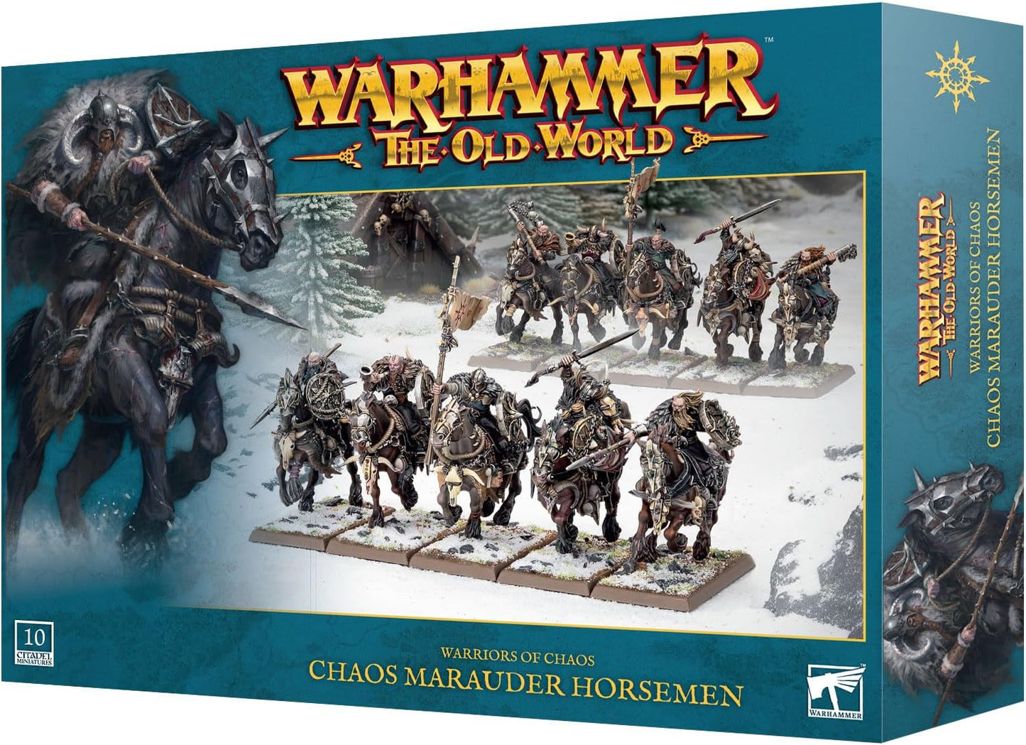Games Workshop - Warhammer - The Old World - Warriors of Chaos: Chaos Marauders Horsemen