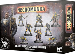 Games Workshop - Warhammer - Necromunda: Palanite Enforcer Captains and Sergeants