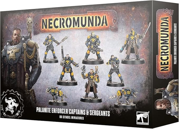 Games Workshop - Warhammer - Necromunda: Palanite Enforcer Captains and Sergeants