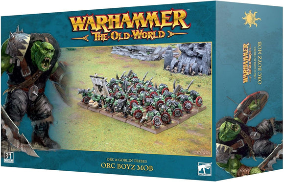 Games Workshop - Warhammer - The Old World: Orc and Goblin Tribes: Orc Boyz Mob