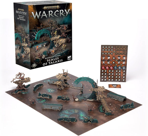 Games Workshop - Warhammer - Age of Sigmar - Warcry: Scales Of Talaxis (Scenery Set)
