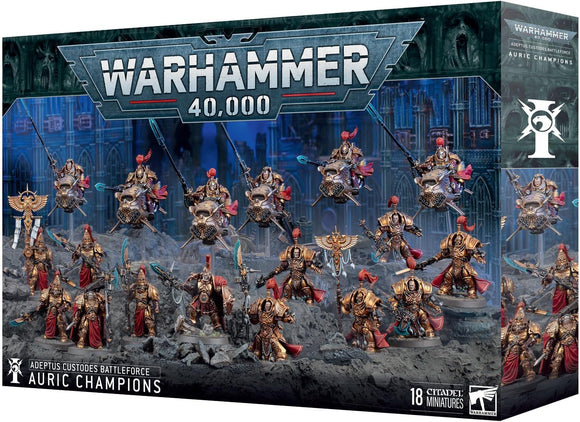Games Workshop - Warhammer 40,000 - Adeptus Custodes - Battleforce: Auric Champions