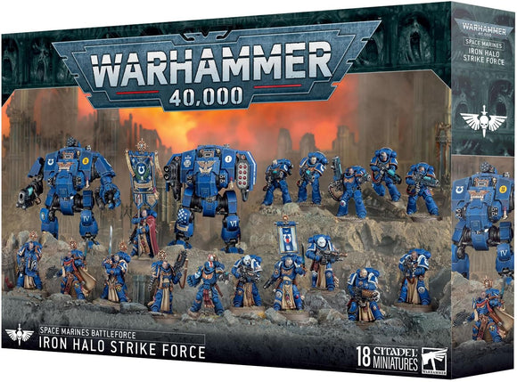 Games Workshop - Warhammer 40,000 - Space Marines: Battleforce - Iron Halo Strike Force