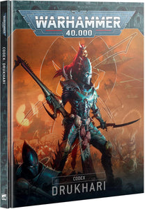 Games Workshop - Warhammer 40,000 - Codex: Drukhari (HB) (10th Edition - 2025 Release)