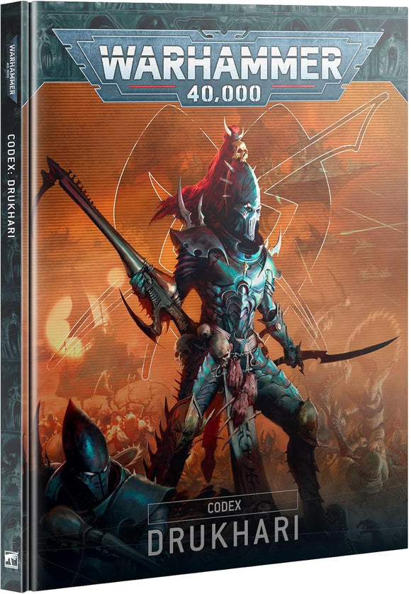 Games Workshop - Warhammer 40,000 - Codex: Drukhari (HB) (10th Edition - 2025 Release)