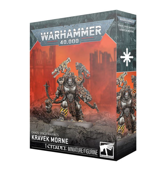 Games Workshop - Warhammer 40,000 - Chaos Space Marines: Kravek Morne