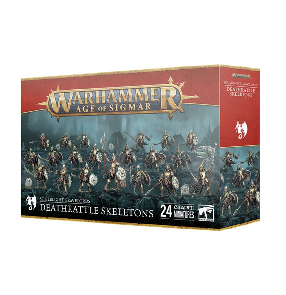 Games Workshop Warhammer AoS - Soulblight Gravelords Deathrattle Skeletons