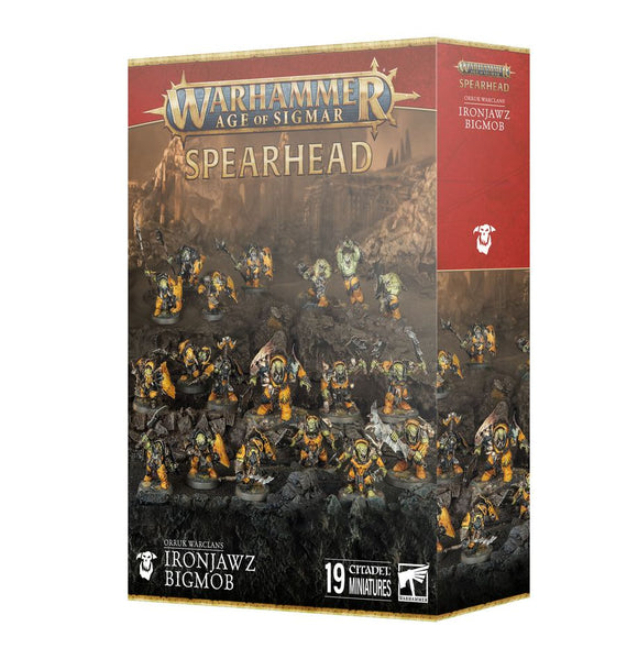 Games Workshop - Age Of Sigmar - Spearhead: Orruk Warclans: Ironjawz Bigmob