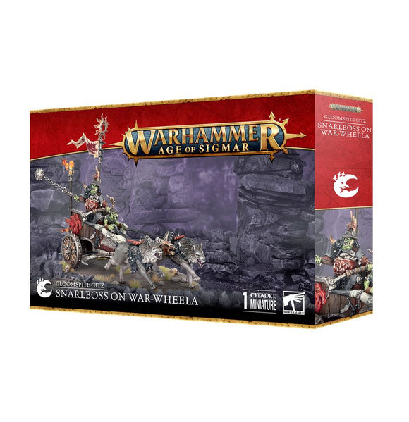 Games Workshop - Age Of Sigmar - Gloomspite Gitz: Snarlboss on War-Wheela