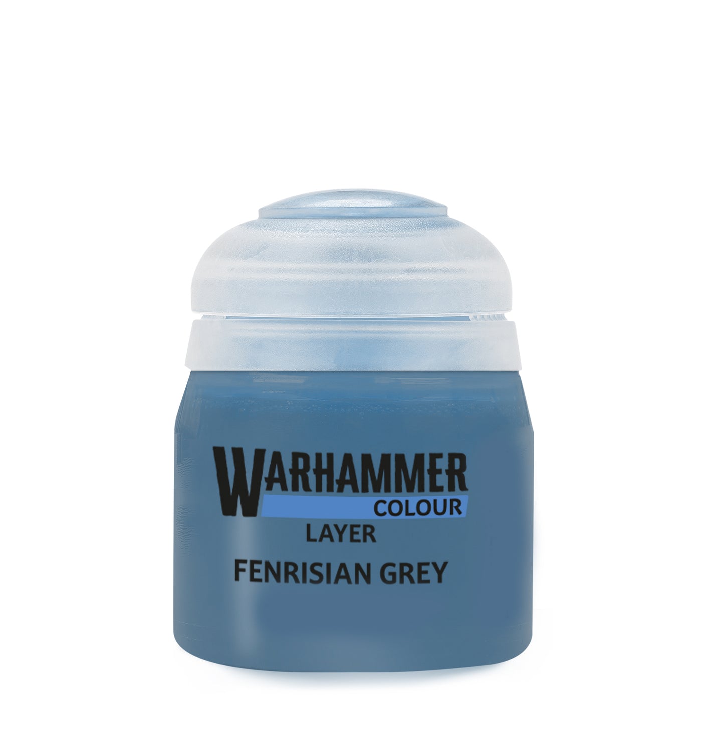 Warhammer Colour Fenrisian Grey Layer Acrylic Paint, 12 ml