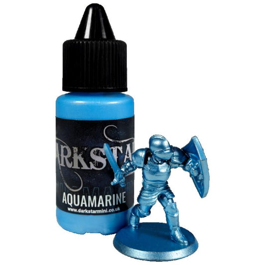 Darkstar: Aquamarine 17ml of acrylic paint.