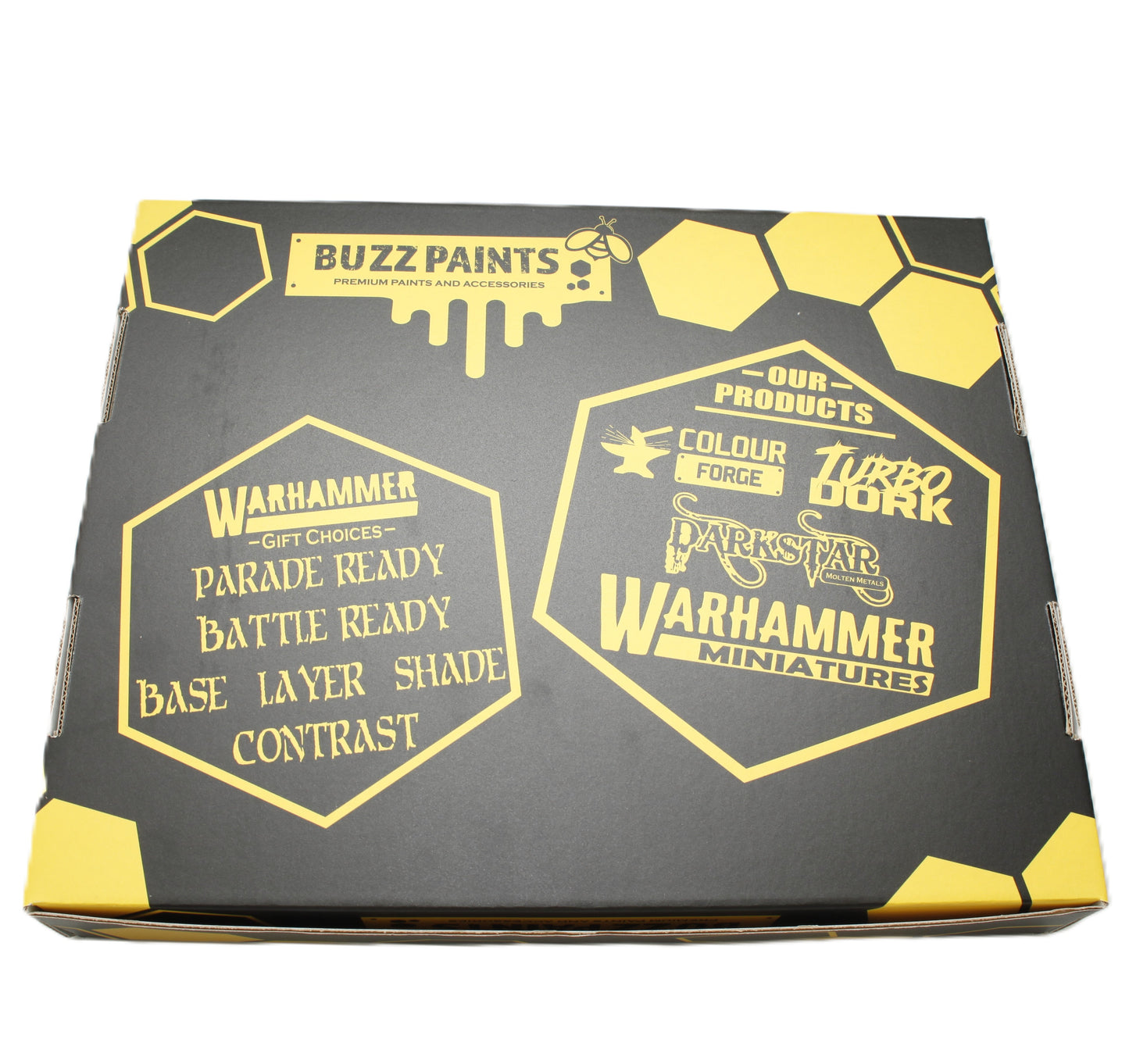 WARHAMMER/CITADEL COLOUR BATTLE READY PAINT GIFT SET BY BUZZ PAINTS
