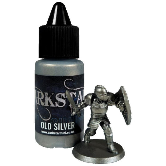 Darkstar: Old Silver 17ml of acrylic paint