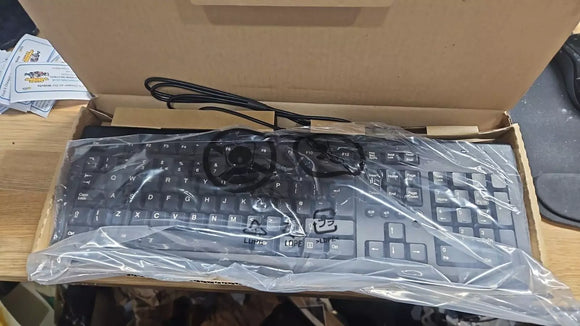 HP Slim Keyboard USB wired P HQ-TRE 71025 keyboard NEW IN BOX