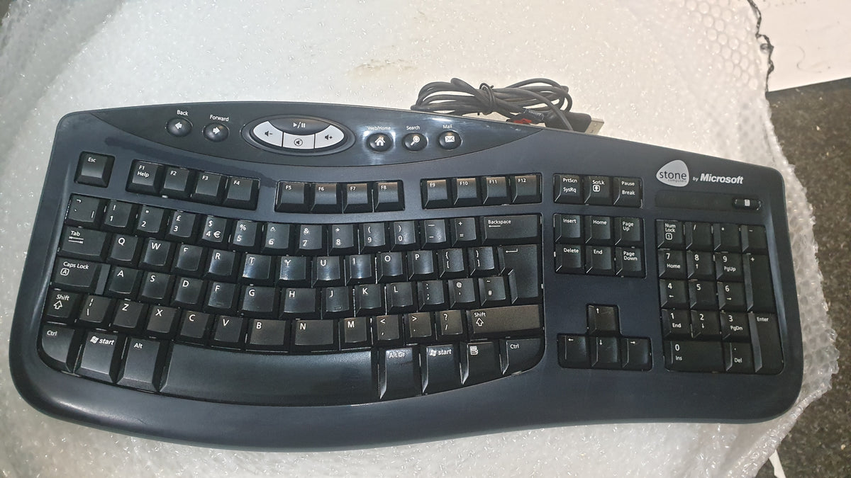 Microsoft Comfort Curve Keyboard 2000 v1.0 Model KU0459 Bee