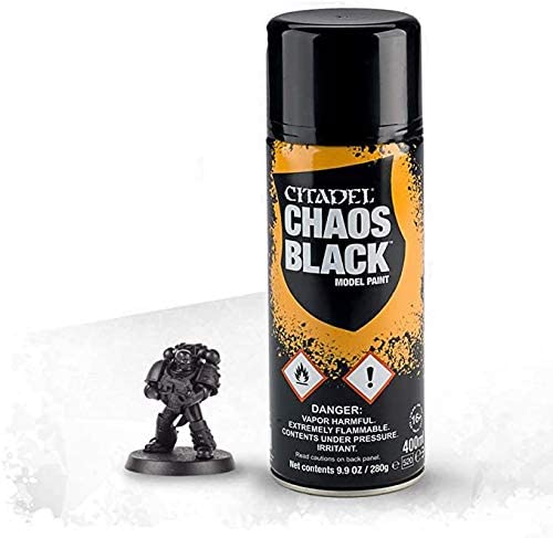 CITADEL CHAOS BLACK SPRAY PAINT