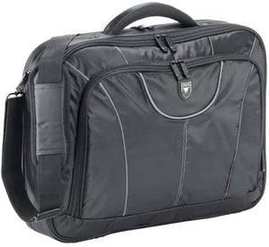 Falcon 17" Large Laptop Business Briefcase Bag  Black